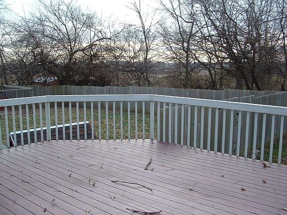 Rear Deck with Fenced Yard