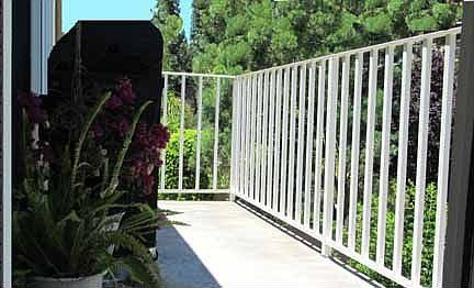 Patio off of the master bedr