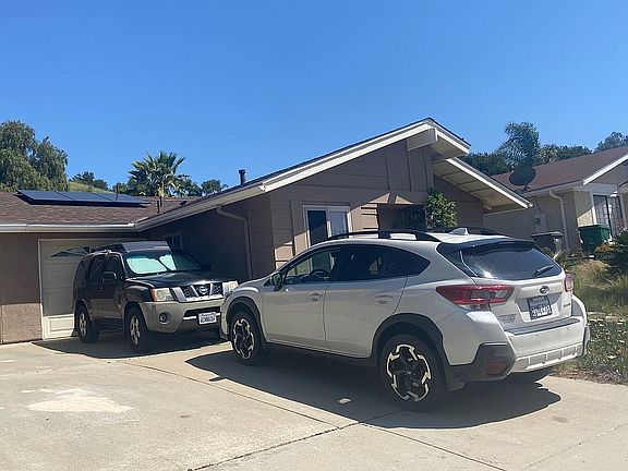 2 car driveway