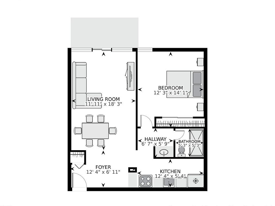2nd image of 5630 W Warren Ave APT 306