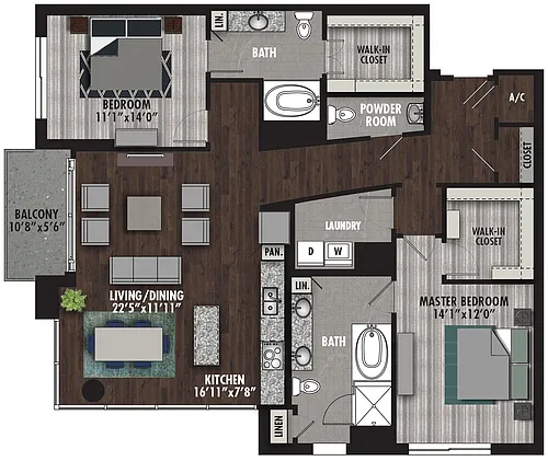 Floor plan EQ