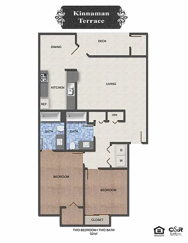 Floor plan 2X2