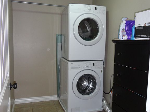 upstairs laundry room