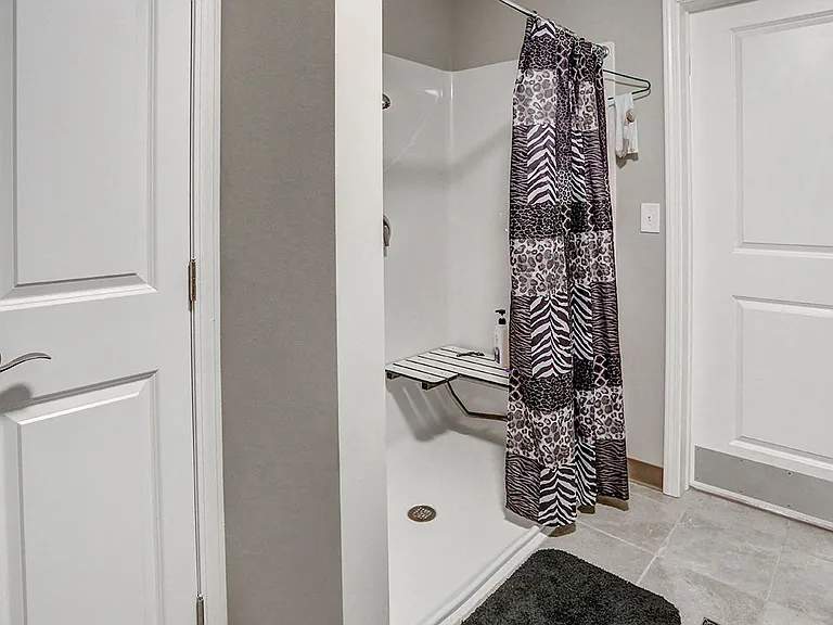 Model bathroom
