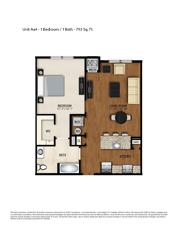 Floor plan AA4