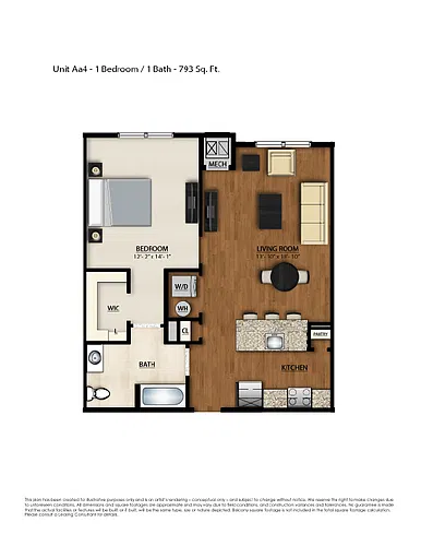 Floor plan AA4
