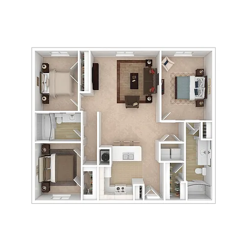Floor plan Krog Street