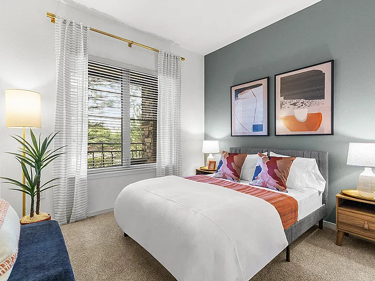 Studio, one-, two-, and three-bedroom floorplans available