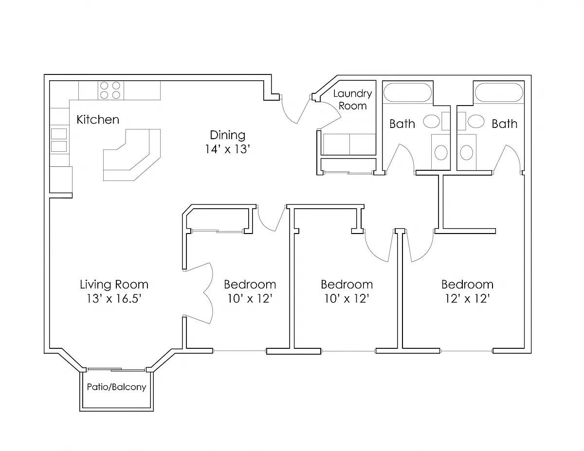 Floor plan C1