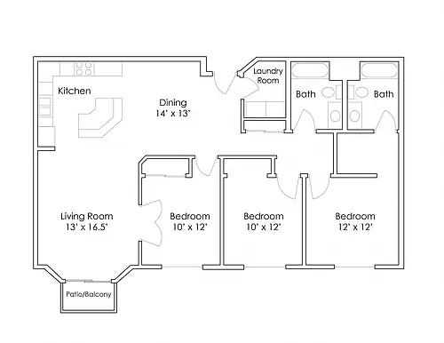 Floor plan C1