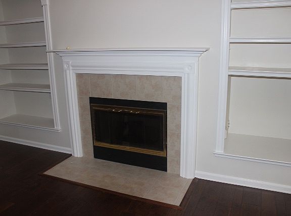 Built-in bookcases