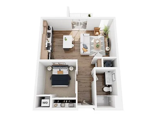 Floor plan 1B-2