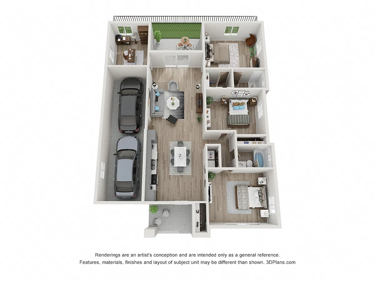Floor plan Villa A
