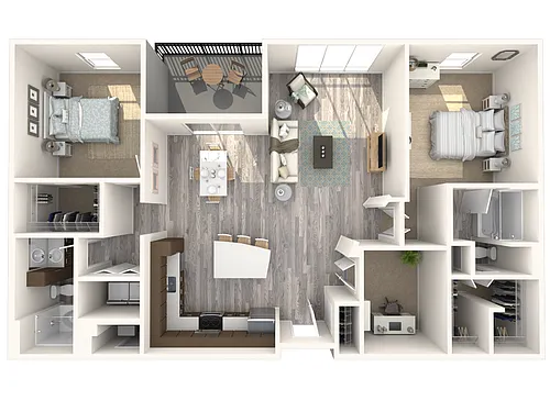 Floor plan Chelsea Classic + Den