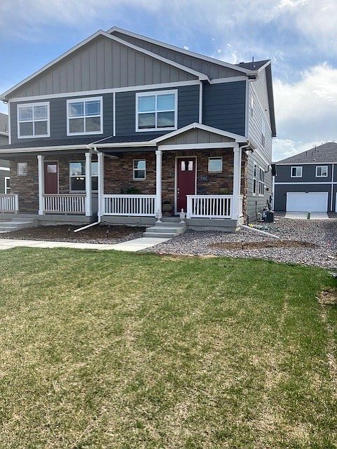 Front Exterior, nice porch
