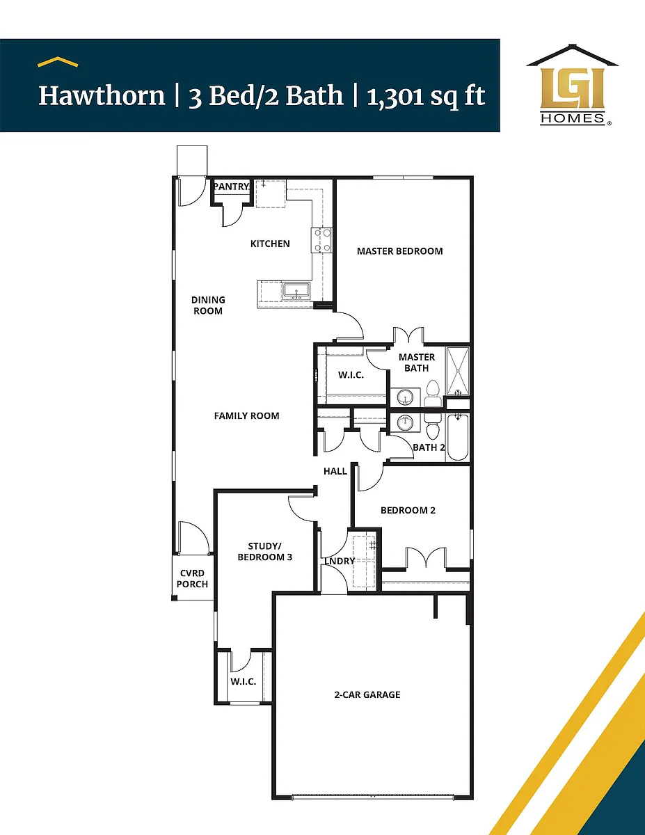 Floor plan Hawthorn