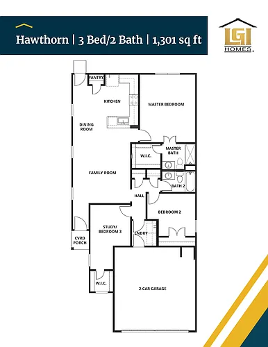 Floor plan Hawthorn
