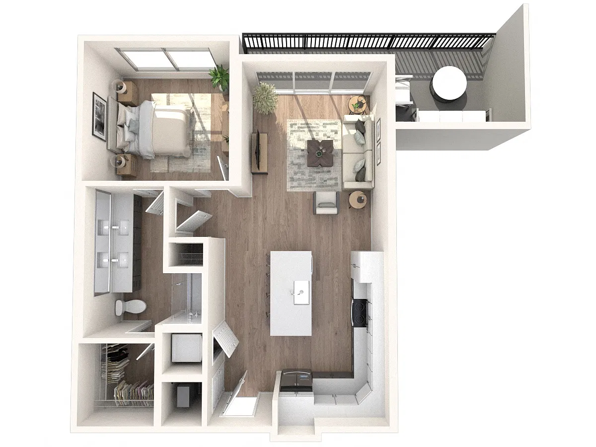 Floor plan 1C