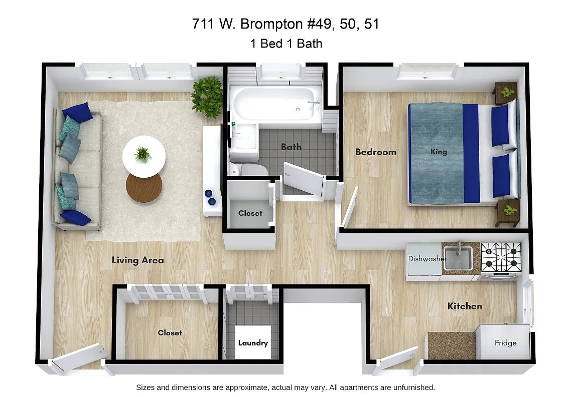 Floor plan 711 - 49 50 51