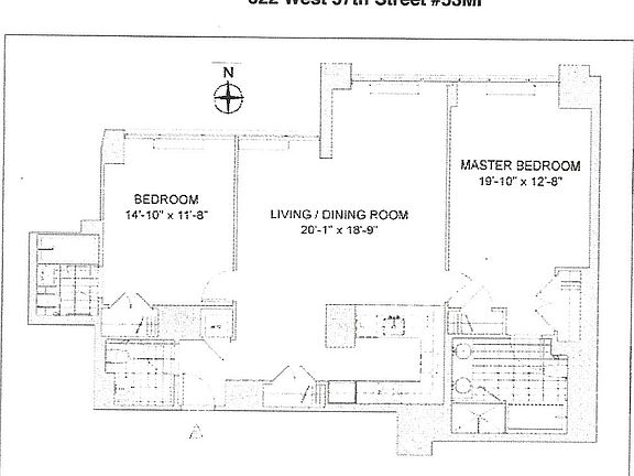 2nd image of 322 W 57th St #53MI