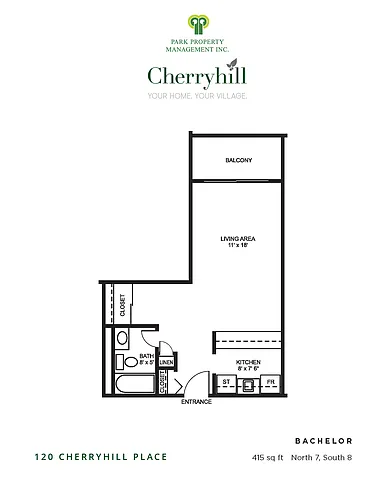 Floor plan Bachelor