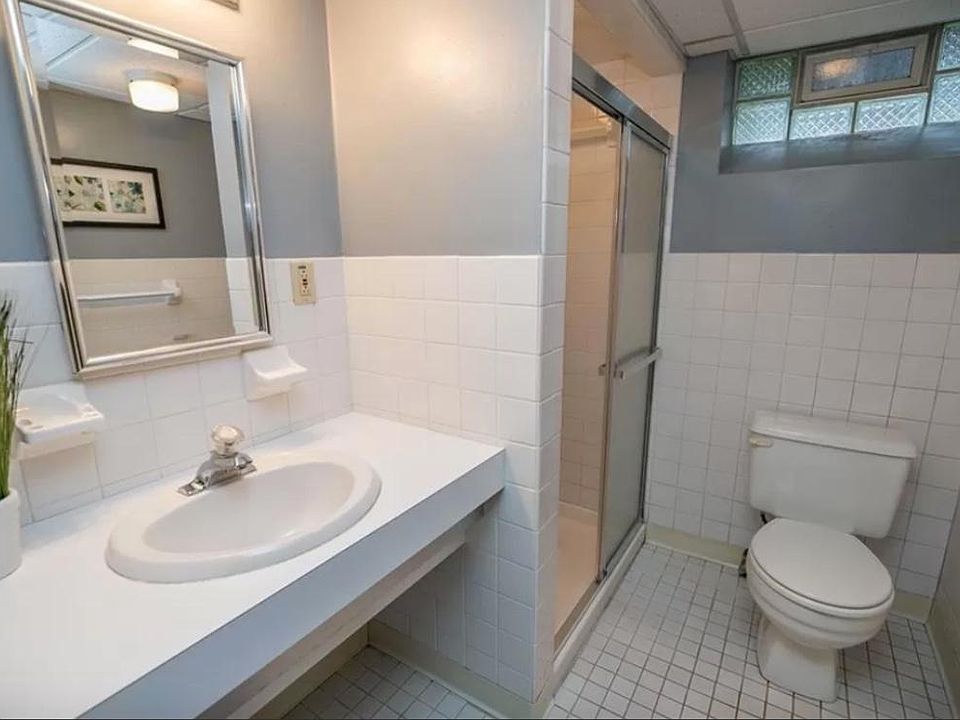 Full bath with standing shower
