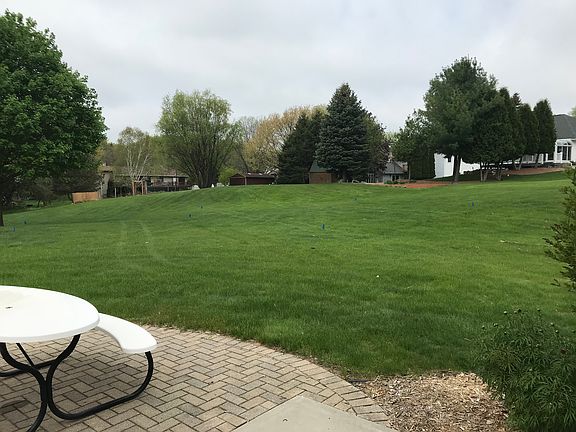 Large back yard