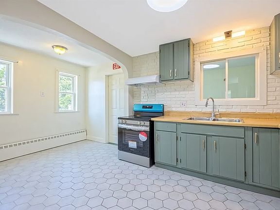 newly modeled, spacious kitchen