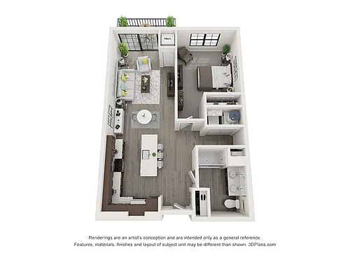 Floor plan A1
