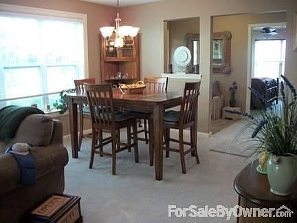 Dining Room w/foyer view
