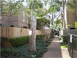 This complex has nice green walkways and courtyards