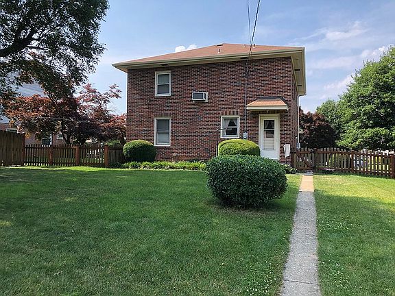 Large backyard with fence