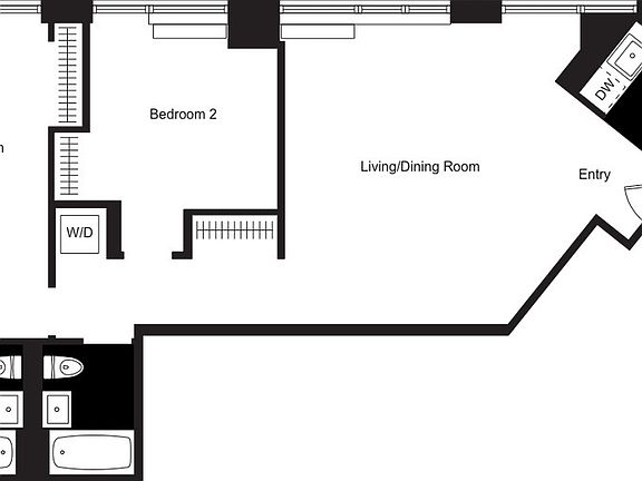 2nd image of 405 Main St Penthouse 1N