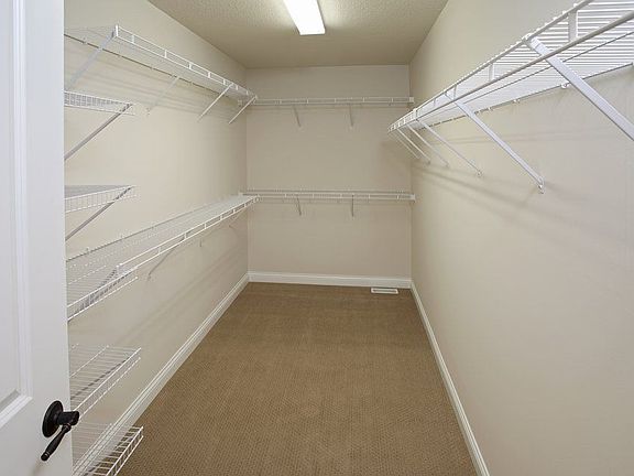 Huge walk-in closet in owner's suite