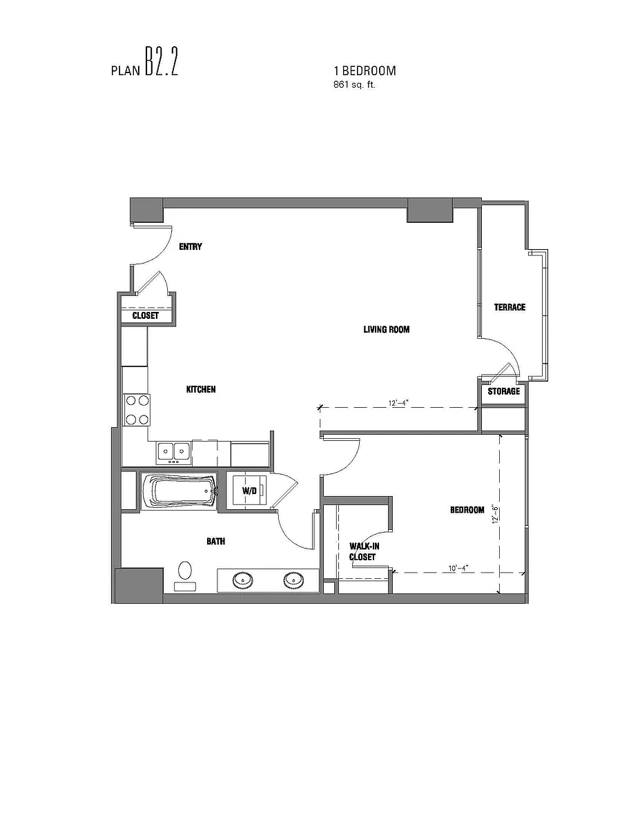 Floor plan B22