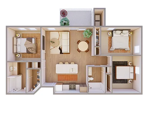 Floor plan C1