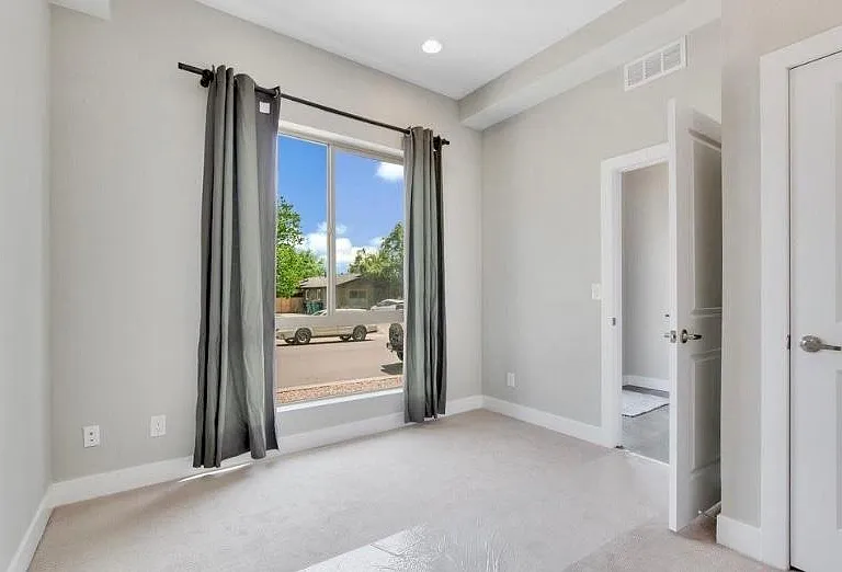 1st floor bedroom with full bathroom attached