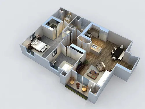 Floor plan C1