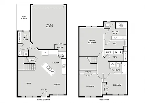 Floor plan Townhome