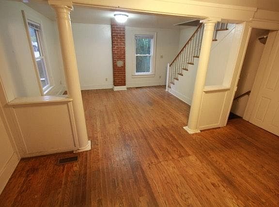 Entry hall to living room