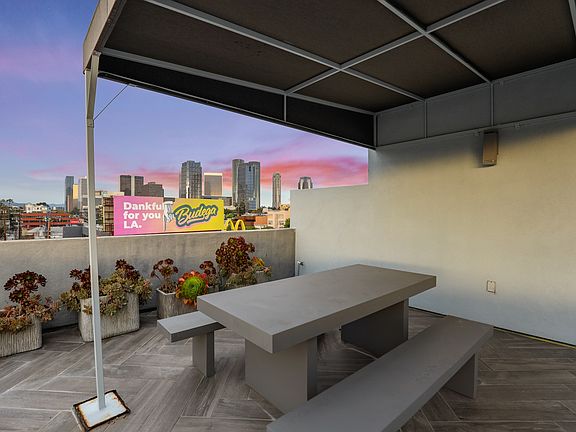 Entertainment Area on Rooftop Terrace
