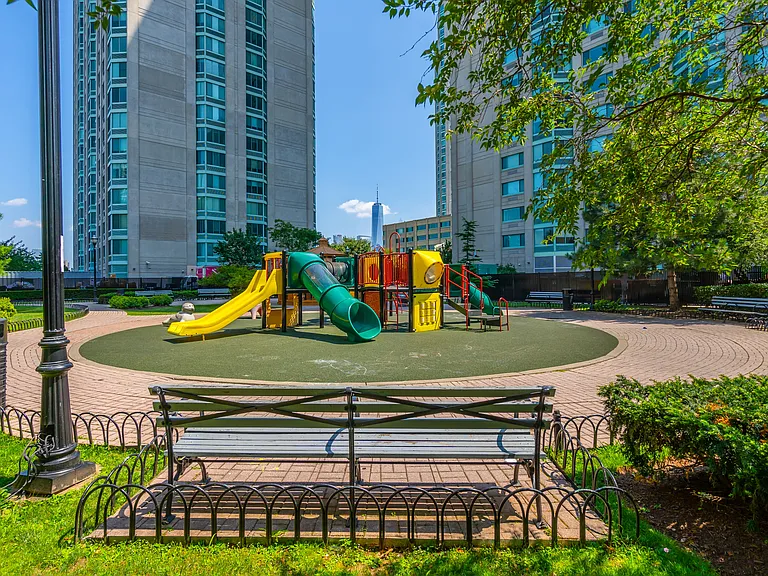 Family fun awaits at the nearby gazebo and playground