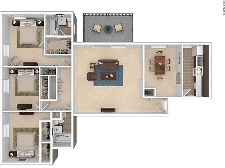 Three Chopt West Apartments — Photo 29