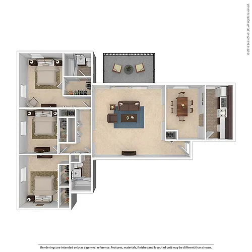 Floor plan Sanctuary