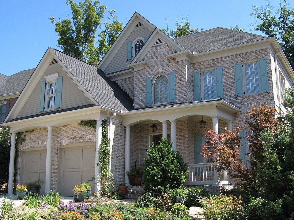 All sides brick home