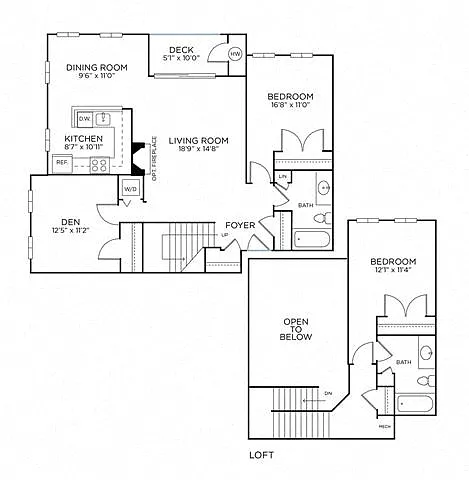 Floor plan Warren