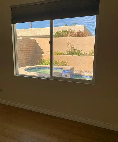 Master bedroom view.