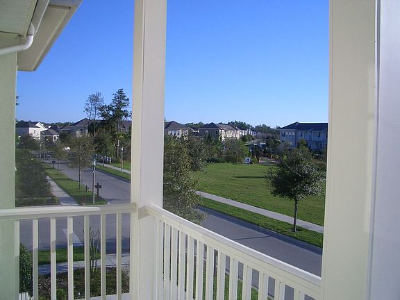 Balcony At Sunset