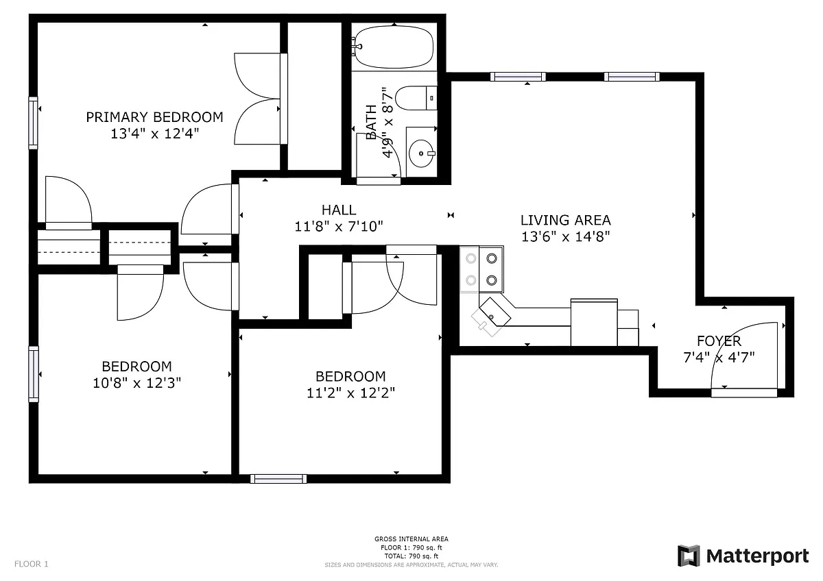 Floor plan 3 Bedrooms