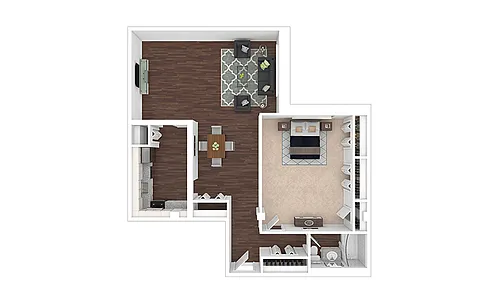 Floor plan A13